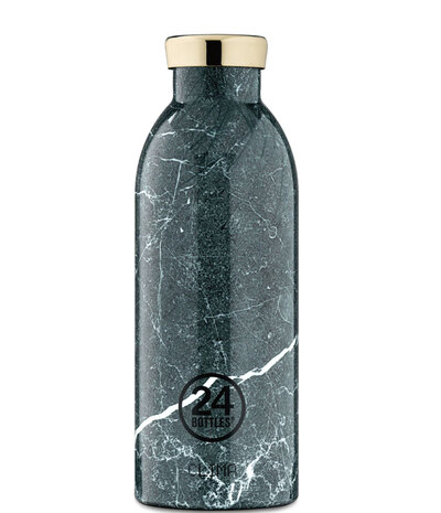 0 24bottles juomapullo green marble 500 ml