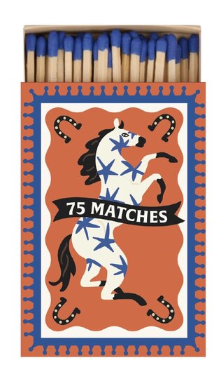 0 Adopo 75 Matches Blue horse tulitikut 