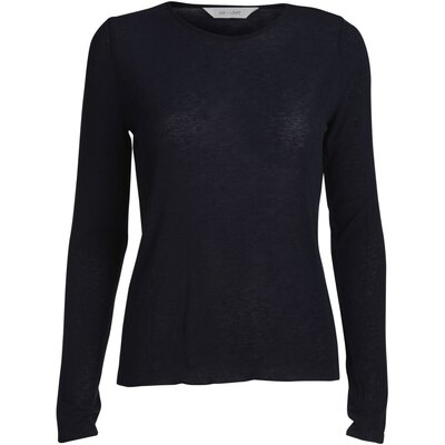 0 Agnete Wool Top Black