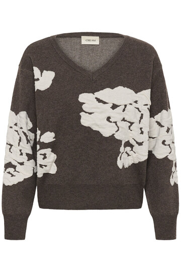 0 Alley neule-knit hiekka-luonnonvalkoinen 