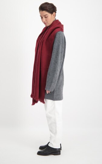 0 Alpacaloca kaulahuivi bordeaux red