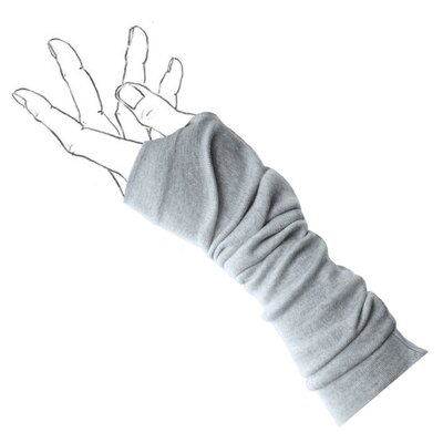 0 Aunt Grey kynsikkäät / half gloves