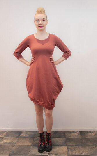0 Beehive II Petit Dress Mellow Rosewood