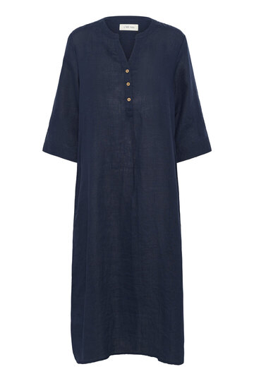 0 Bellis Caftan pellavamekko dark Blue