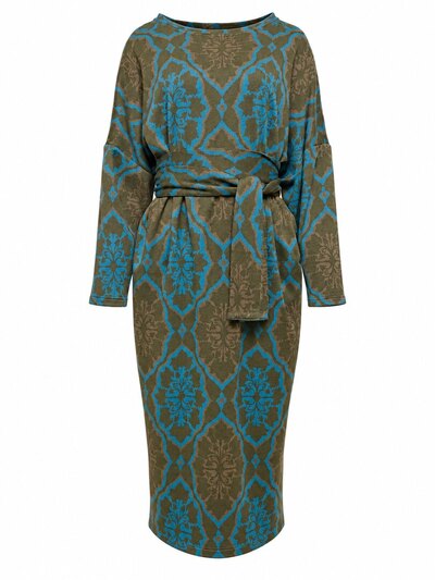 0 Blanca Dress Retro Diamond Green