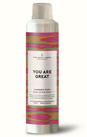 0 Body Lotion spray You are great