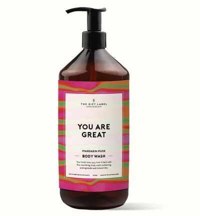 0 Body wash You are great