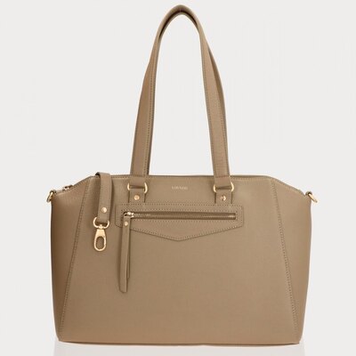 0 Business/lap top Bag Royal Nappa taupe