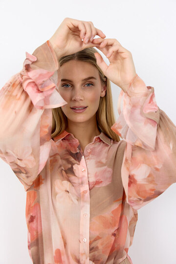0 Carmen shirt orange mix