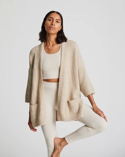 0 Charlotte eco teddy cardigan