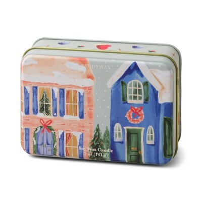 0 Christmas tin Candle neighbourhood-Winter balsam