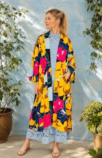 0 Day Kimono Flowerstorm 