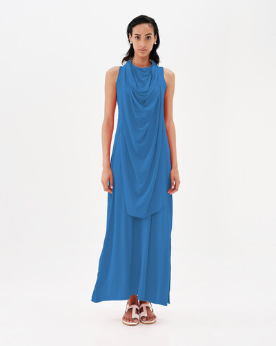0 Eco vital dress cobalt blue
