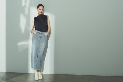 0 Ella denim skirt