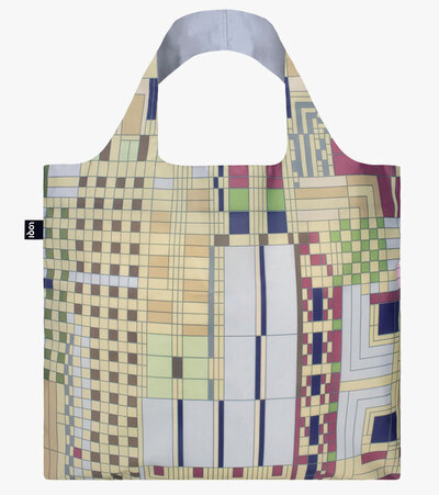 0 Frank Lloyd Wright Old Fashion Windows Recycled Bag