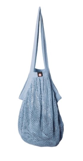 0 Heavy Stringbag/verkkokassi Pastel Blue