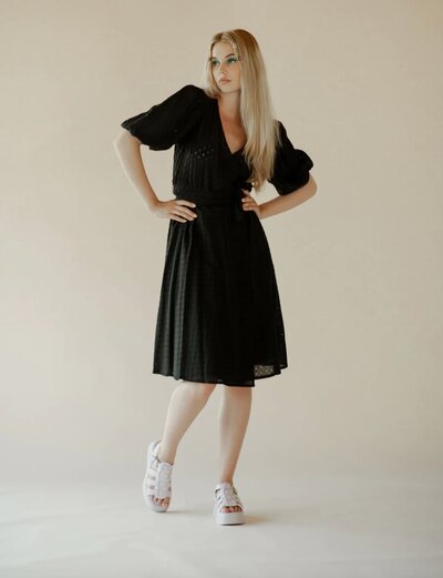 0 Heljä Dress black