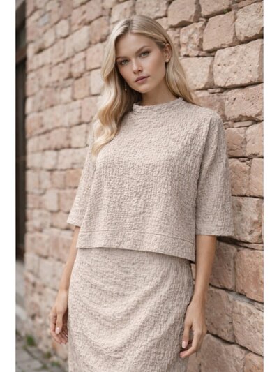 0 Ilma top Rose Sand
