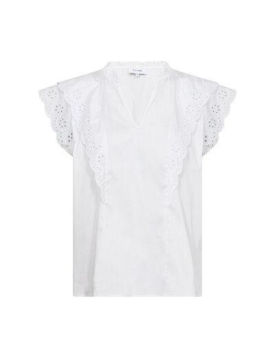 0 Isla Solid Lace Top