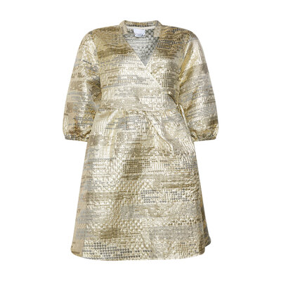 0 Jannie Aya Dress Gold