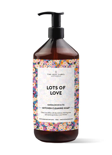 0 KITCHEN SOAP/Tiskiaine, keittiösaippua LOTS OF LOVE