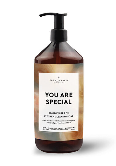 0 KITCHEN SOAP/Tiskiaine, keittiösaippua YOU ARE SPECIAL