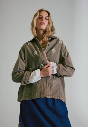 0 Kamille pearl jacket