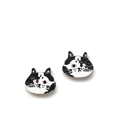 0 Katti the Cat - Mini Studs