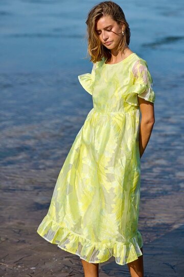 0 Kylie Dress yellow