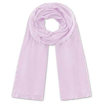 0 Large scarf merino ice violet pink