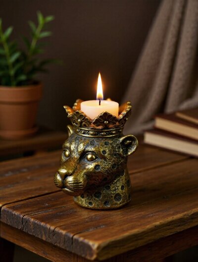 0 Leopold tuikkukynttilänjalka