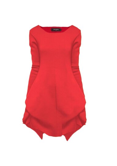 0 Less is more Snowhite dress true red