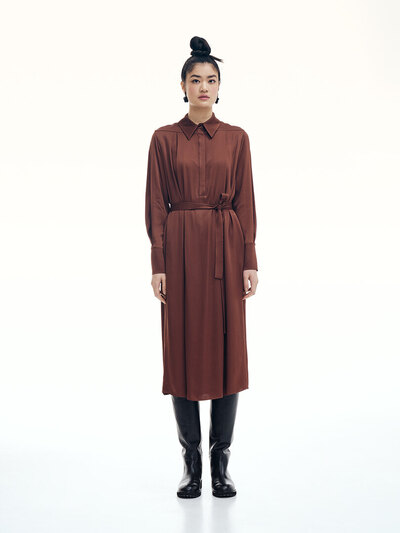 0 Light Memory 70's Shirt Dress