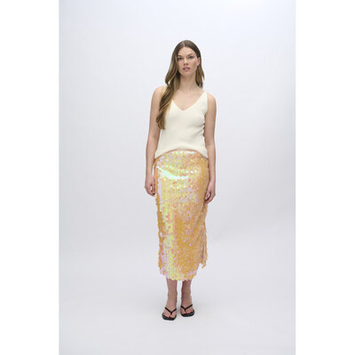 0 Lubinu Skirt cadmium orange