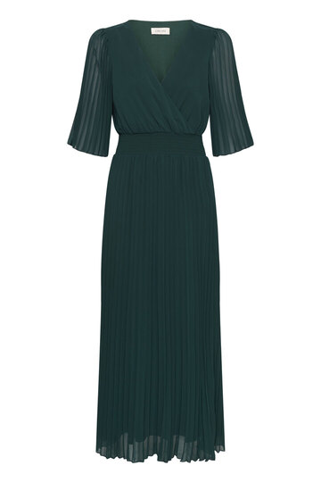 0 Luna dress dark green