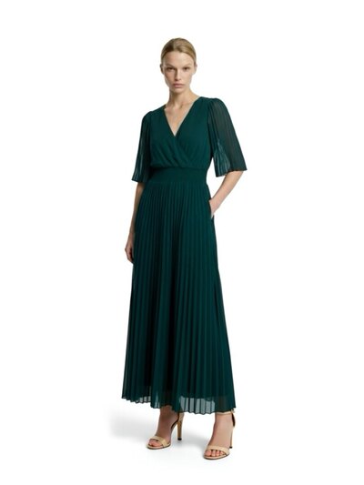 0 Luna dress dark green