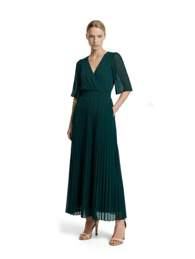 0 Luna dress dark green