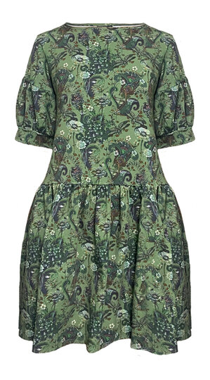 0 Mai petit dress green dragonfly