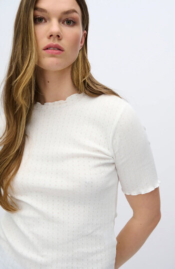 0 Markhild cotton tee white