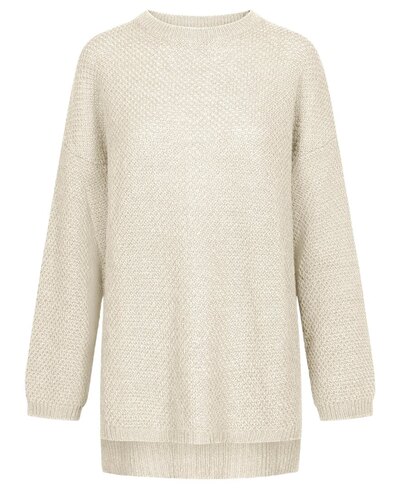 0 Martina Knit Pullover Of White