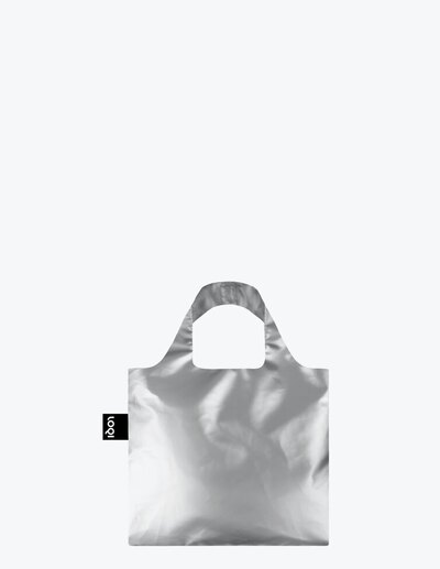0 Metallic Silver Mini Bag