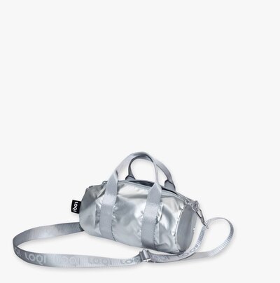 0 Metallic Silver small weekender
