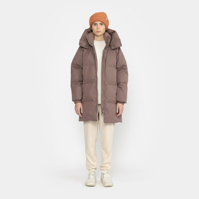 0 Mid Length puffer coat /toppatakki dust purple 