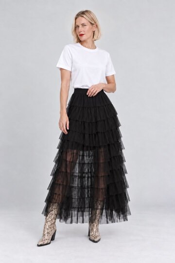0 Miranda tyllihame Black