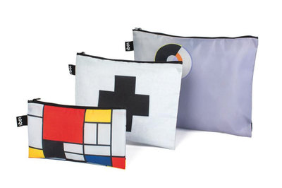 0 Mondrian, Malevich, Delaunay Zip Pockets