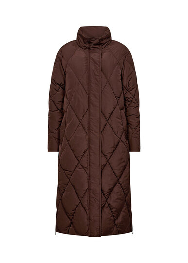 0 Nina coat toppatakki dark syrup brown