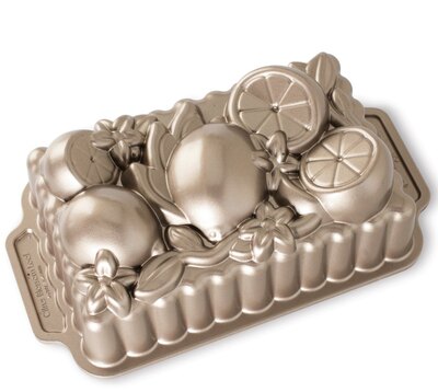 0 Nordic ware Citrus blossom loaf pan