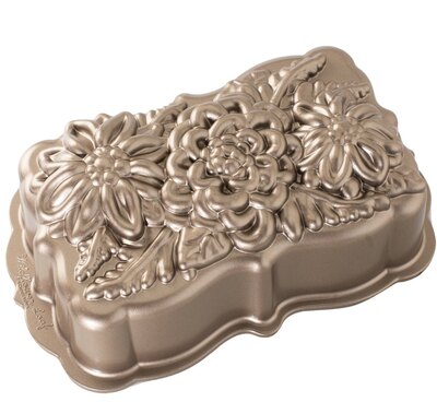 0 Nordic ware wildflowet loaf pan kakkuvuoka