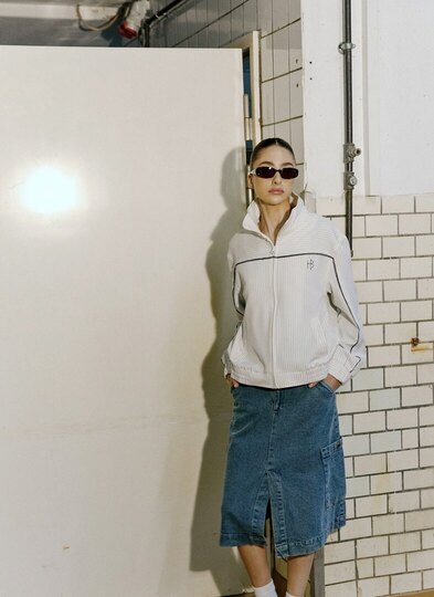 0 Odessa denim skirt