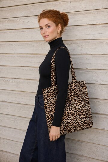 0 Owena Leopard shopper  Bag